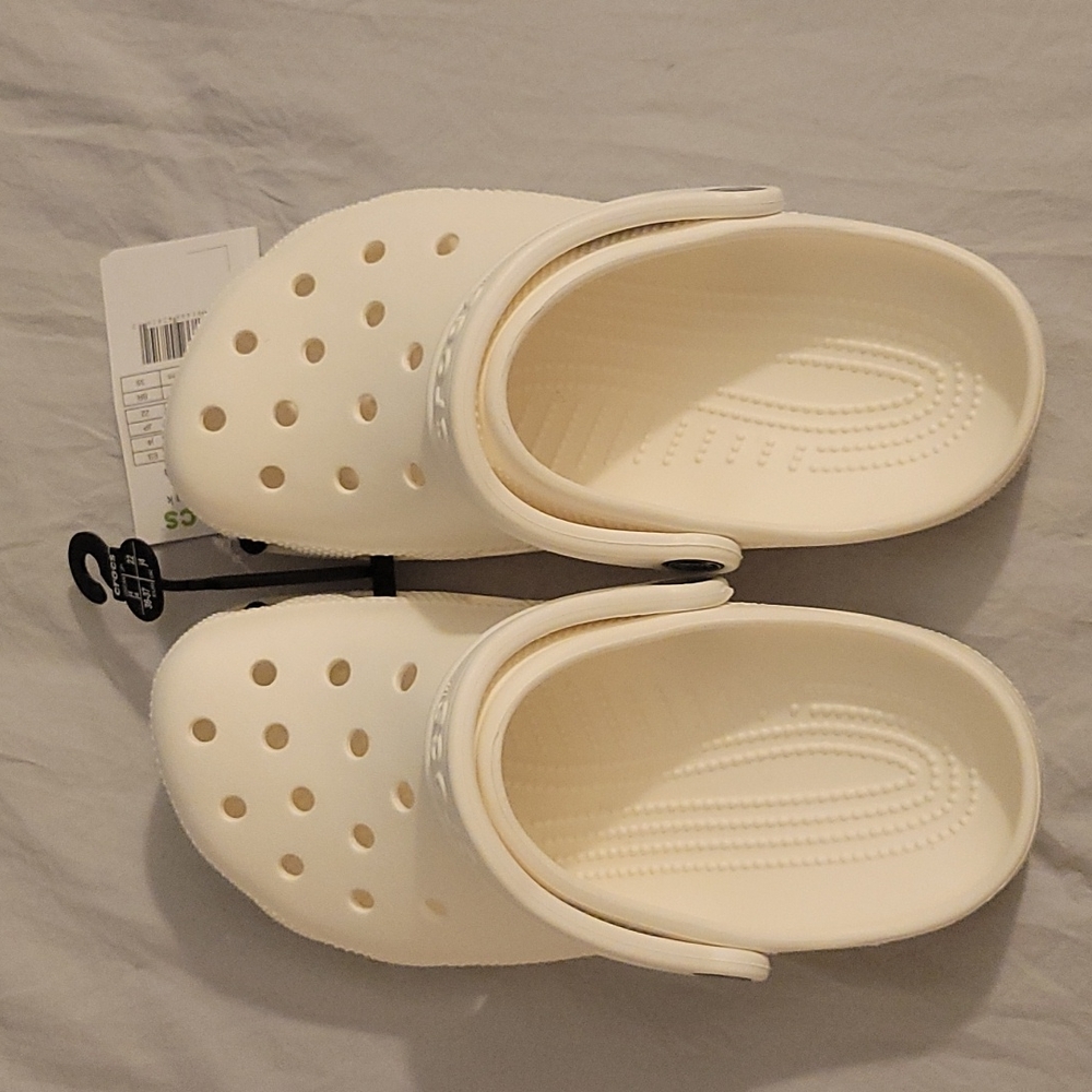 White crocs